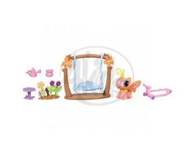 Littlest Pet Shop chodící zvířátka s tématickými doplňky Hasbro 32838