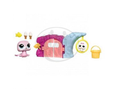 Littlest Pet Shop chodící zvířátka s tématickými doplňky Hasbro 32838