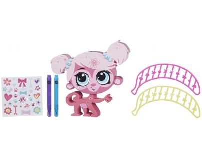 Littlest Pet Shop Dekorativní zvířátka - Opička