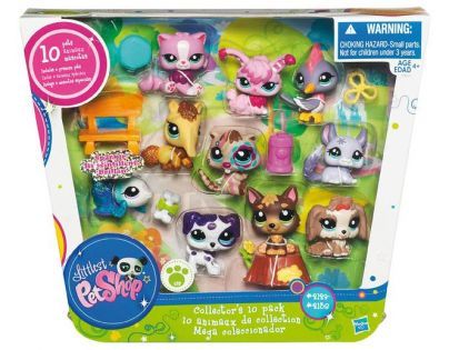 Hasbro 32803 - Littlest Pet Shop - Deset zvířátek ve speciální kolekci