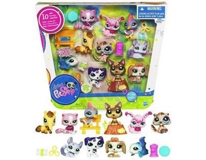 Hasbro 32803 - Littlest Pet Shop - Deset zvířátek ve speciální kolekci