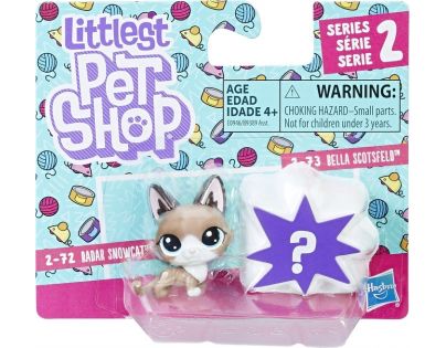 Littlest Pet Shop Dvě zvířátka Radar Snowcat a Bella Scotsfeld
