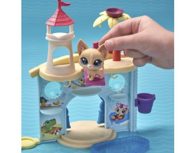 Littlest Pet Shop Hrací set se 2 zvířátky Splash Park Party