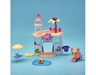 Littlest Pet Shop Hrací set se 2 zvířátky Splash Park Party