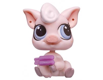 Littlest Pet Shop jednotlivá zvířátka - Lolly Pinkington