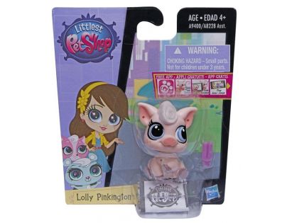 Littlest Pet Shop jednotlivá zvířátka - Lolly Pinkington