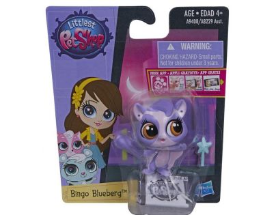Littlest Pet Shop jednotlivá zvířátka B A8229 - Bingo Blueberg