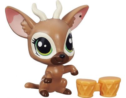 Littlest Pet Shop jednotlivá zvířátka B A8229 - Bongo Brill