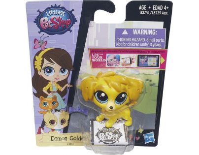 Littlest Pet Shop jednotlivá zvířátka B A8229 - Damon Golden
