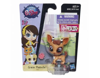 Littlest Pet Shop jednotlivá zvířátka B A8229 - Gracie Plainville