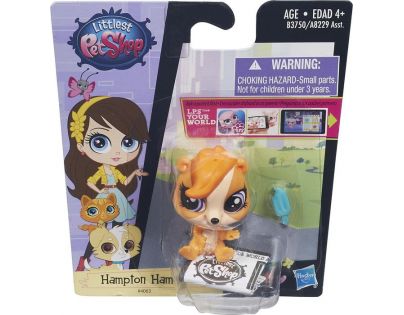 Littlest Pet Shop jednotlivá zvířátka B A8229 - Hampton Hamill