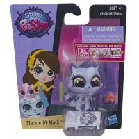 Littlest Pet Shop jednotlivá zvířátka B A8229 - Mackie McMask 2
