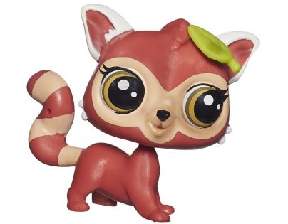 Littlest Pet Shop jednotlivá zvířátka B A8229 - Stripes Reddy