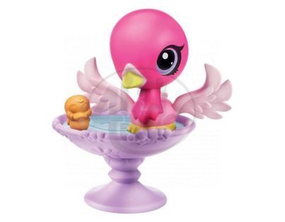 Littlest Pet Shop Magic motion zvířátko s doplňkem - Labuť