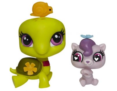 Littlest Pet Shop Maminka s miminkem - A8430 Želva a vydra