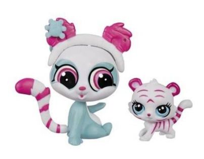 Littlest Pet Shop Maminka s miminkem - A9395 Panda a tygr