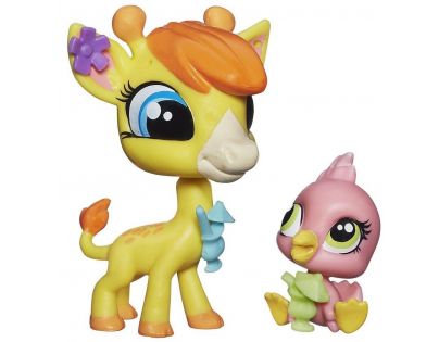 Littlest Pet Shop Maminka s miminkem - B0099 Pierre de Long a Siesta Perez