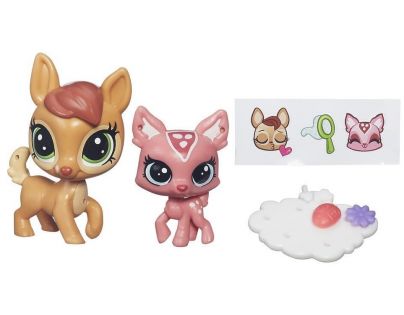Littlest Pet Shop Maminka s miminkem - B4762 Daphne Deerheart a Fauna Deerheart