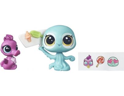 Littlest Pet Shop Maminka s miminkem B5691 Coralina Reefton a Aya Waterly
