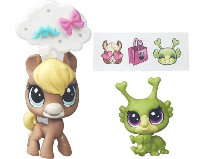 Littlest Pet Shop Maminka s miminkem B7749 Koník a housenka