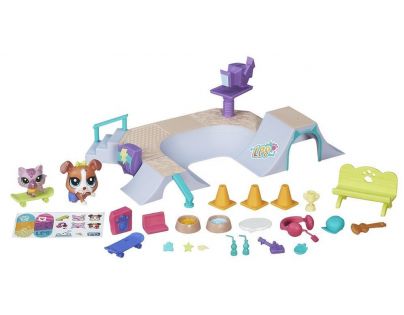 Littlest Pet Shop Městská scéna - Skate Park