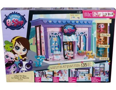 LITTLEST PET SHOP petshop obchůdek hrací set (HASBRO A7322)