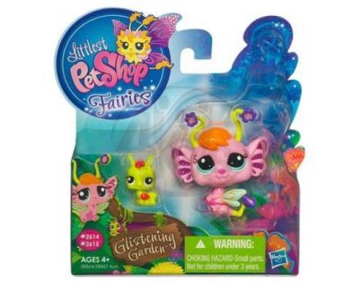 Littlest Pet Shop Okouzlující víly Hasbro - 2614 Maceška 2615 saranče