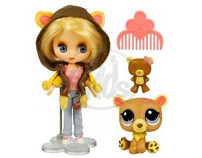 Littlest Pet Shop panenka se zvířatkem a doplňky