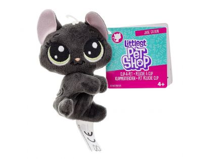 Littlest Pet Shop Plyšák s klipem Jade Catkin