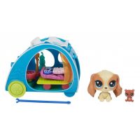 Littlest Pet Shop Tématický set se zvířátkem Cozy Camper 3