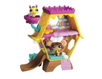 Littlest Pet Shop Útulný domeček se 2 zvířátky