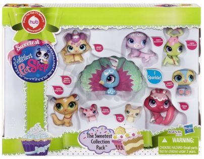 Hasbro A1316 - Littlest Pet Shop - Velké sběratelské balení zvířátek