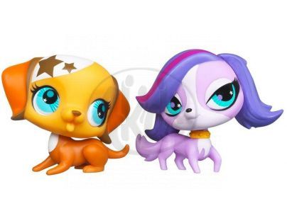 Littlest Pet Shop zvířátka - 2697 Pejsek 2858 Bígl