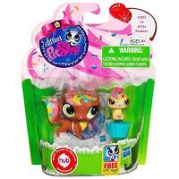 Littlest Pet Shop zvířátka - 3033 Kočka 3034 Klokan 2