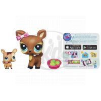 Littlest Pet Shop zvířátka - 3583 Jelen 3584 mládě 2