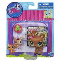 Littlest Pet Shop zvířátka - 3583 Jelen 3584 mládě 3