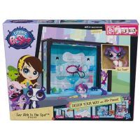 Littlest Pet Shop Zvířátko s domečkem - Salón krásy 2
