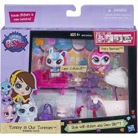 Littlest Pet Shop Zvířátko s doplňky do domečku - Ice Cream Cafe 2