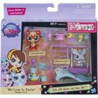 Littlest Pet Shop Zvířátko s doplňky do domečku - Pet Party 2