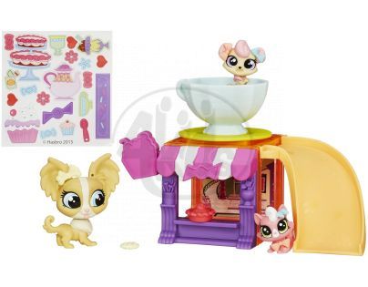 Littlest Pet Shop Zvířátko s doplňky do domečku - Sweet Shoppe Adventures