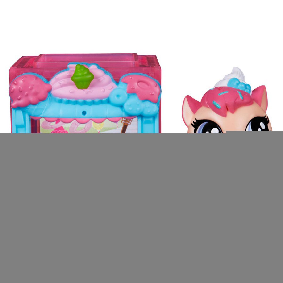 Littlest Pet Shop Zvířátko s mini domečkem - Sugar Sprinkles