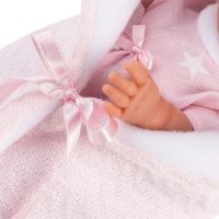 Llorens New Born dievčatko v ružovej deke 3