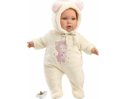 Llorens 14208 Baby Julia realistická bábika bábätko s mäkkým látkovým telom 42 cm - Poškodený obal