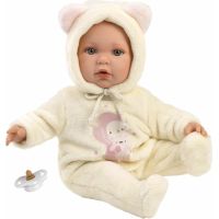 Llorens 14208 Baby Julia realistická bábika bábätko s mäkkým látkovým telom 42 cm - Poškodený obal 2
