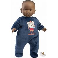 Llorens 14247 Baby Zareb realistická bábika bábätko s mäkkým látkovým telom 42 cm