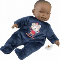Llorens 14247 Baby Zareb realistická bábika bábätko s mäkkým látkovým telom 42 cm 2