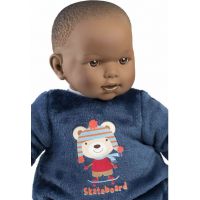 Llorens 14247 Baby Zareb realistická bábika bábätko s mäkkým látkovým telom 42 cm 3