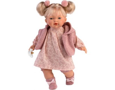 Llorens 33130 Ariana realistická bábika so zvukmi a mäkkým látkový telom 33 cm