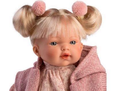 Llorens 33130 Ariana realistická bábika so zvukmi a mäkkým látkový telom 33 cm