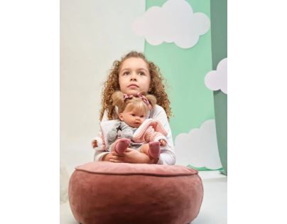 Llorens 42284 Alexandra realistická bábika so zvukmi a mäkkým látkovým telom 42 cm